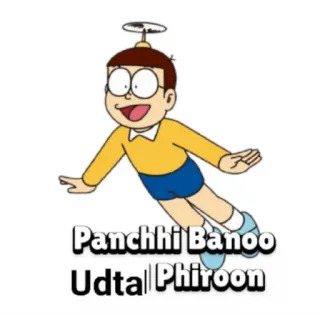 @stickersbag 💖 Nobita Doraemon telegram stickers