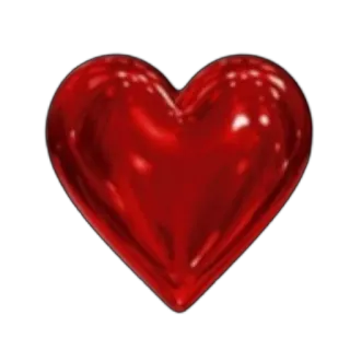 ❤ heart, love, red, valentine, romance, relationship telegram sticker