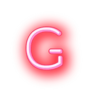 ▪ G Буква Г, Алфавит, Красный, Круг telegram sticker