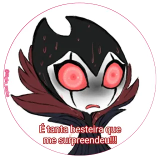 😱 É tanta besteira que me surpreendeu!!! naklejka, animowany, kreskówka, zaskoczony, wyraz twarzy, zszokowany telegram sticker