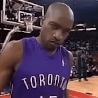 🙅♂️ pallacanestro, sport, atleta, Toronto Raptors telegram sticker