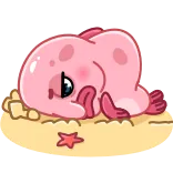 Blobfish telegram stickers