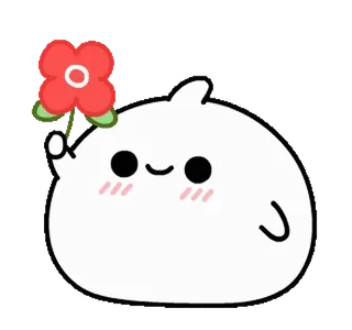 Fluffy White • @xxyuji telegram stickers