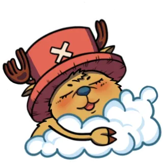 😴 Tony Tony Chopper One Piece Anime, One Piece, Chopper, Charakter, Cartoon telegram sticker