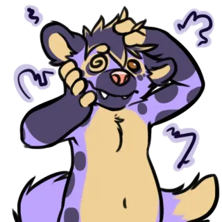 😵 furry telegram sticker