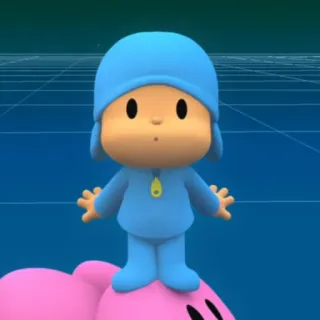 🎃 Pocoyo Desenho animado, Personagem, Série de TV, Crianças, Animação, Pocoyo telegram sticker