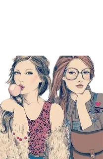 👭 whatsapp sticker