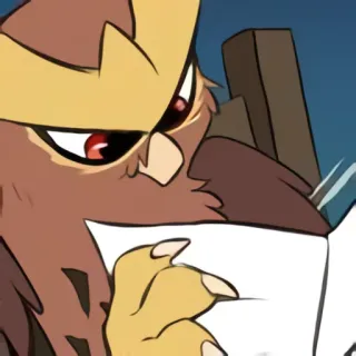 🧐 Decidueye Pokémon telegram sticker