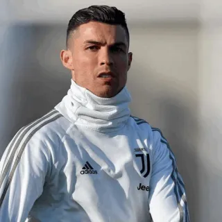 🖤 Cristiano Ronaldo 足球, 运动员, 足球, 阿迪达斯, 尤文图斯, 罗纳尔多 telegram sticker