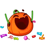 Mamkin Pumpkin telegram stickers