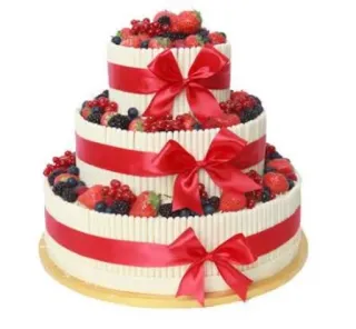 🍰 cake, dessert, berries, wedding cake, celebration, food telegram sticker