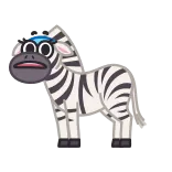 Debra Zebra telegram stickers