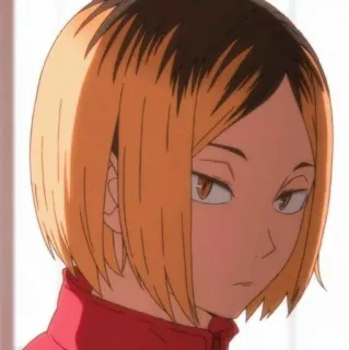 💫 Kenma Kozume Haikyu!! anime, haikyuu, kenma kozume, volleyball, character telegram sticker