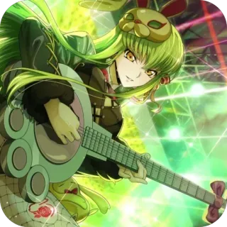 🫥 C.C. Code Geass whatsapp sticker