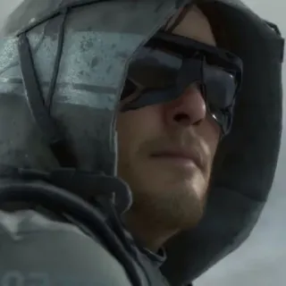 😎 Sam Porter Bridges Death Stranding Death Stranding, Sam Porter Bridges, Video game, Personagem, Norman Reedus telegram sticker