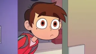 🌟 Marco Diaz Star vs. the Forces of Evil cartoon, character, worried, surprised telegram sticker