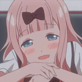 🎀 Chika Fujiwara Kaguya-sama: Love Is War anime, chika, kawaii, cute, manga, kaguya-sama telegram sticker