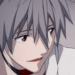🪄 Kaworu Nagisa Neon Genesis Evangelion anime, Kaworu, Evangelion, Nagisa, character telegram sticker