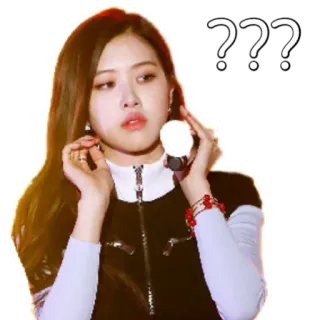 🤔 ??? points d'interrogation, confusion, réflexion, personne, femme, expression whatsapp sticker