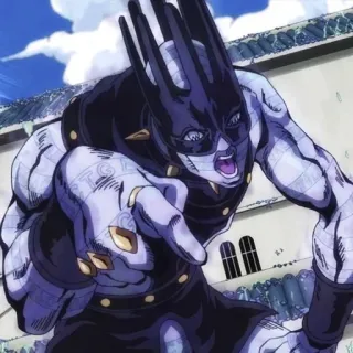 Jojo anime moment :: @fStikBot telegram stickers