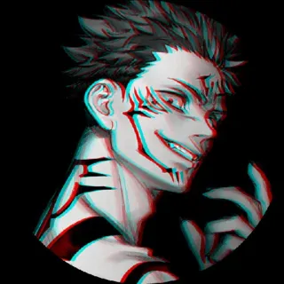 😈 Sukuna Jujutsu Kaisen Anime, Mangá, Jujutsu Kaisen, Sukuna, Ryomen Sukuna, Espírito Amaldiçoado, Adesivo Anime telegram sticker