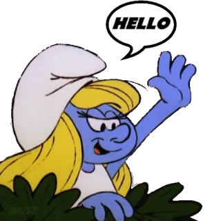 @STIKERFORALL SMURFS I PUFFI telegram stickers