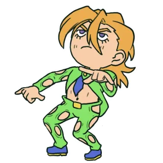 😤 Narancia Ghirga JoJo's Bizarre Adventure Anime, Manga, Jojo, Narancia, Ghirga telegram sticker