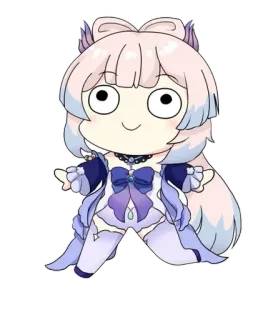 🌟 Sangonomiya Kokomi Genshin Impact kokomi, genshin impact, anime, karakter, video game, imut telegram sticker