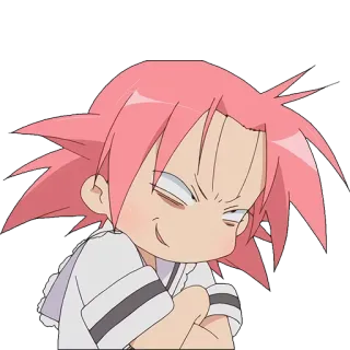 😈 аниме, мультфильм, манга, выражение, милый telegram sticker