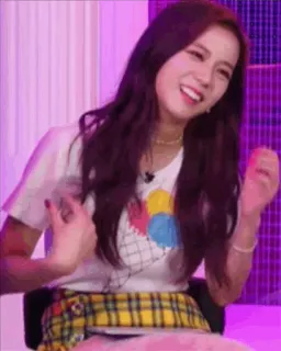 🐚 Jisoo Jisoo, K-pop, zangeres, Blackpink, beroemdheid telegram sticker