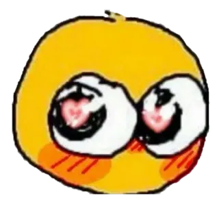 🥺 emoji, imut, hati, cinta telegram sticker