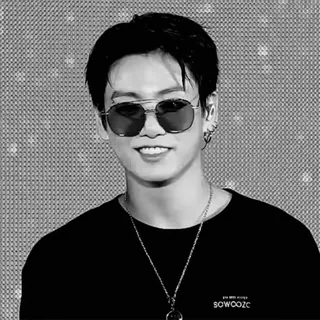 🎤 SOWOOZO singer, kpop, sunglasses, portrait, man telegram sticker