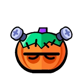🎃 zucca, halloween, adesivo, cartone animato, mostro telegram sticker
