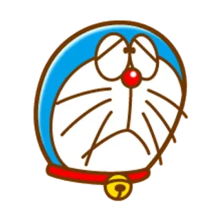 🐶 Doraemon โดราเอมอน, การ์ตูน, อนิเมะ, แมว, กระดิ่ง, สีฟ้า, ญี่ปุ่น telegram sticker