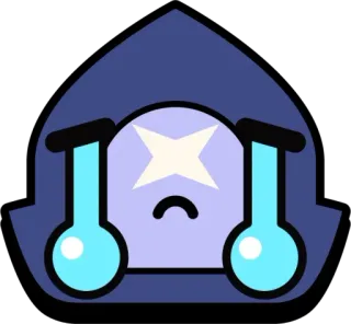 😭 sad, cry, tear, cartoon, emote, sticker telegram sticker