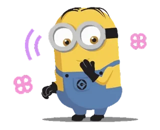 🍋 Minion Despicable Me Minion, Dessin animé, Drôle, Mignon, Jaune, Animé telegram sticker