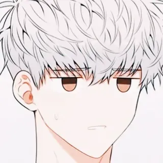 🍒 anime, manga, cartoon, boy, man, illustration telegram sticker