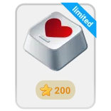 🎁 limited cuore, tastiera, limitato telegram sticker
