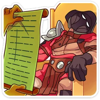 Октавиус от @TgSticker telegram stickers