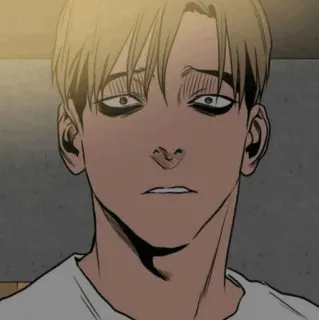 💉 Yoon Bum Killing Stalking killing stalking, yoon bum, manhwa, horror, psicologico, yaoi telegram sticker