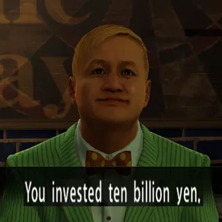 🤑 You invested ten billion yen. soldi, investimento, yen, miliardo, finanza telegram sticker