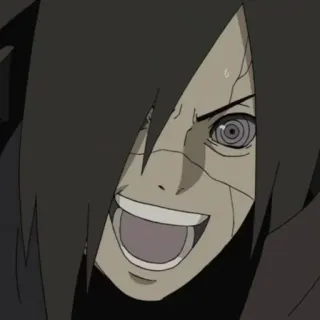 ⚖ Madara Uchiha Naruto anime, manga, villain, uchiha, madara telegram sticker