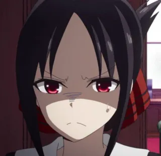 😠 Kaguya Shinomiya Kaguya-sama: Love Is War Anime, Kaguya-sama, Love is War, Kaguya Shinomiya, Wütend, Sticker, Manga, Gesichtsausdruck whatsapp sticker
