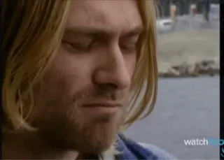 😒 Kurt Cobain เคิร์ต โคเบน, เนอร์วานา, นักดนตรี, นักร้อง, กรันจ์, ยุค 90, ภาพเหมือน telegram sticker