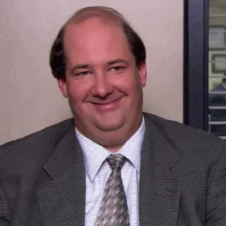 🗞 Kevin Malone The Office kevin, malone, büro, the office, fernsehserie, comedy telegram sticker