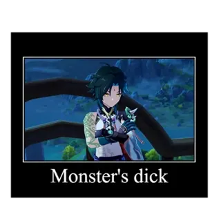 🍆 Xiao Genshin Impact Monster's dick offensivo, videogame, anime, genshin impact, xiao, meme telegram sticker