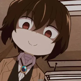 😣 Dazai Osamu Bungou Stray Dogs Anime, Dazai Osamu, Bungou Stray Dogs, Charakter, Manga telegram sticker