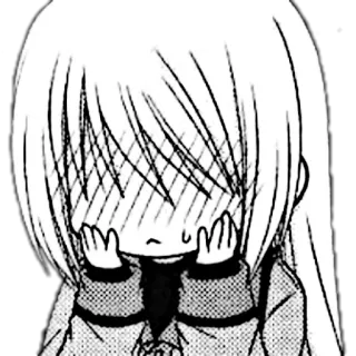 🌨 Anime, Manga, Kartun, Sedih, Malu, Lucu telegram sticker