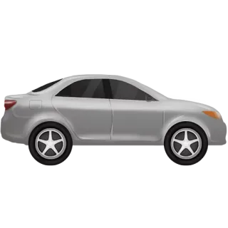 🚙 carro, veículo, automóvel, transporte, sedan telegram sticker