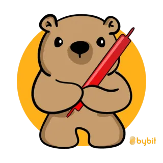 🦍 chubb медведь, мультик, пухлый telegram sticker